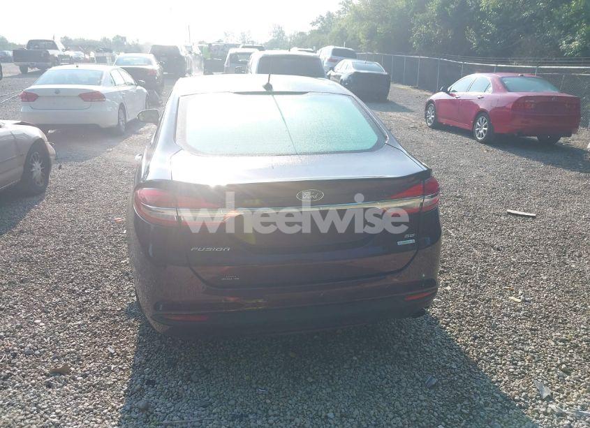 Photo 17 of 2017 Ford Fusion SE (VIN 3FA6P0HD2HR205706)