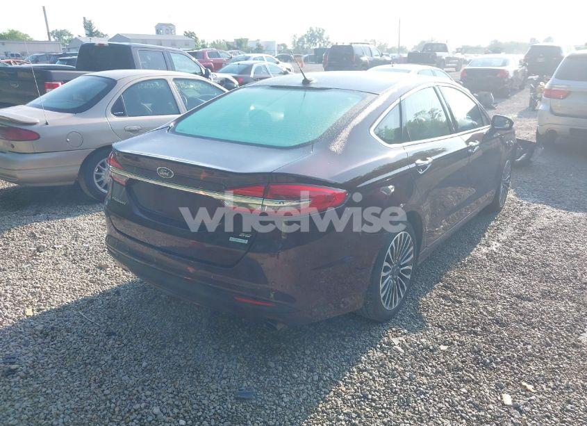 Photo 4 of 2017 Ford Fusion SE (VIN 3FA6P0HD2HR205706)