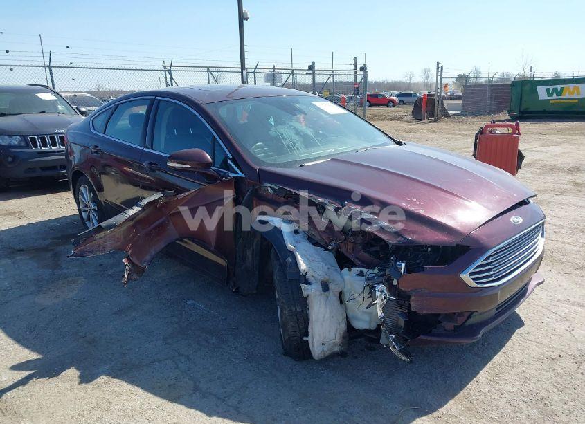 2017 Ford Fusion SE (VIN 3FA6P0HD2HR213689) main photo