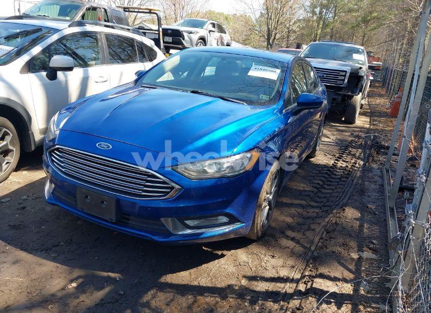 Photo 2 of 2017 Ford Fusion SE (VIN 3FA6P0HD2HR290594)