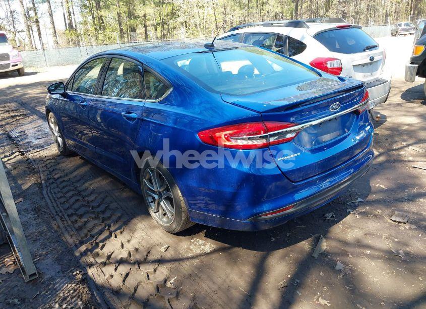Photo 3 of 2017 Ford Fusion SE (VIN 3FA6P0HD2HR290594)