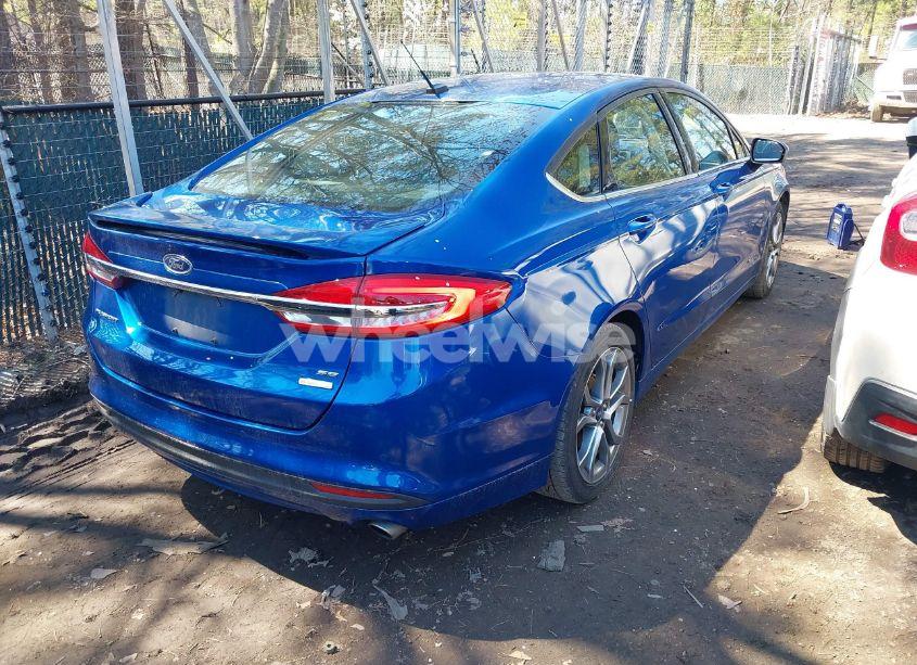 Photo 4 of 2017 Ford Fusion SE (VIN 3FA6P0HD2HR290594)