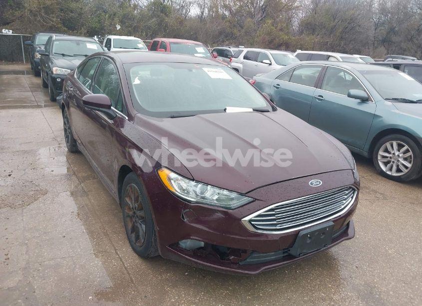 2017 Ford Fusion SE (VIN 3FA6P0HD2HR366766) main photo