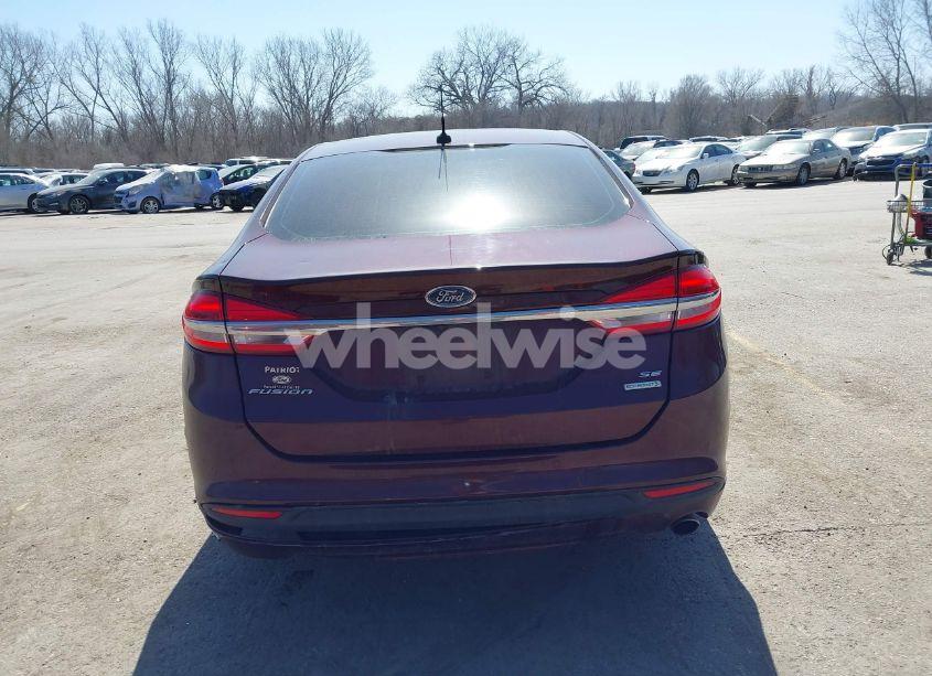 Photo 16 of 2017 Ford Fusion SE (VIN 3FA6P0HD2HR397869)