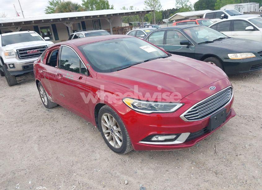 2017 Ford Fusion SE (VIN 3FA6P0HD2HR401046) main photo