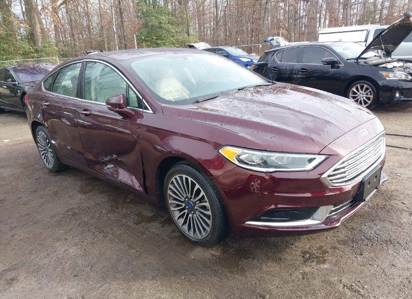 2018 Ford Fusion SE (VIN 3FA6P0HD2JR202858) main photo