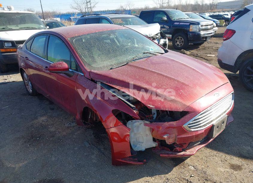 2018 Ford Fusion SE (VIN 3FA6P0HD2JR251011) main photo