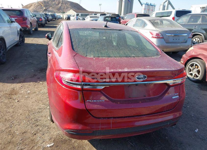 Photo 16 of 2018 Ford Fusion SE (VIN 3FA6P0HD2JR251011)