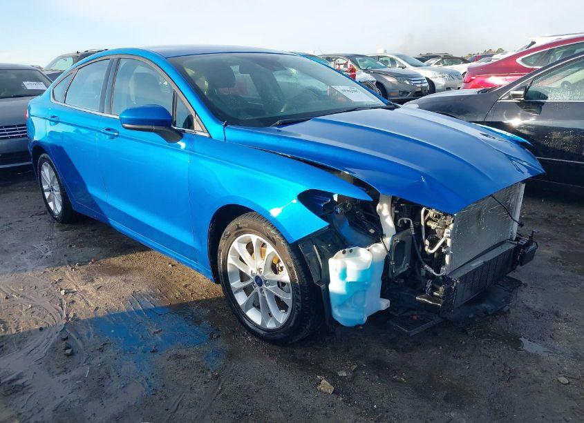 2019 Ford Fusion SE (VIN 3FA6P0HD2KR160550) main photo
