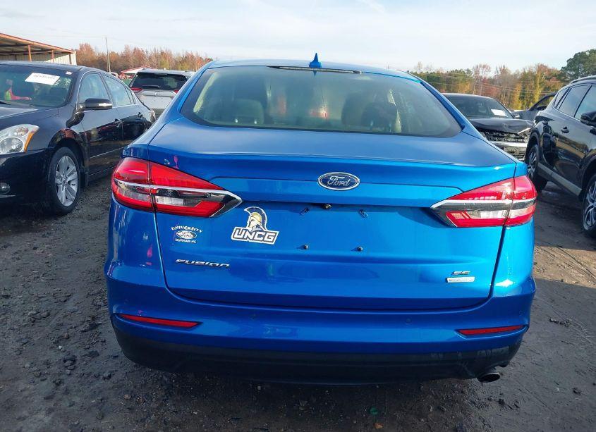 Photo 17 of 2019 Ford Fusion SE (VIN 3FA6P0HD2KR160550)