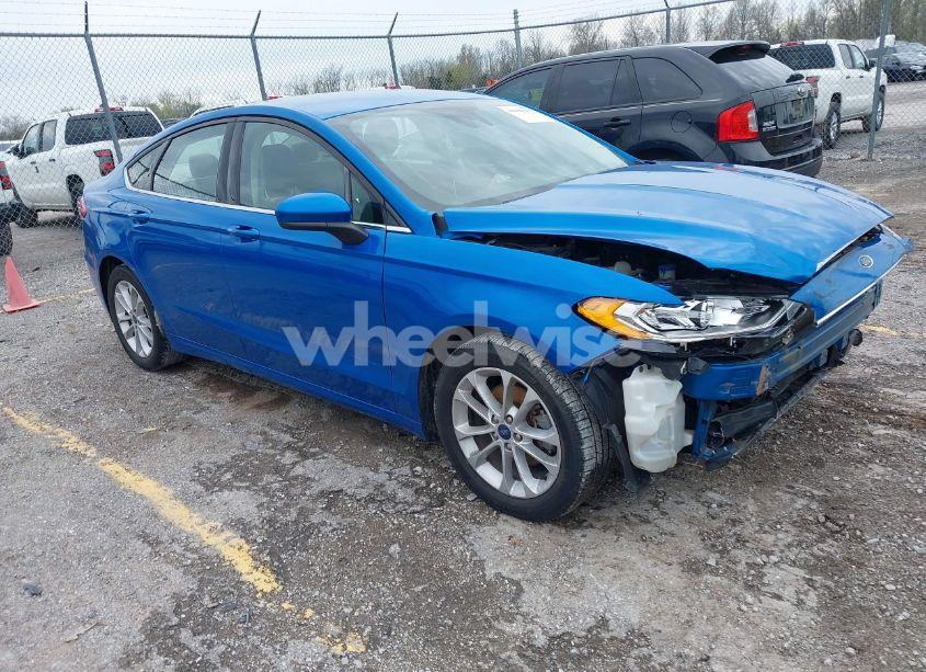 2020 Ford Fusion SE (VIN 3FA6P0HD2LR198149) main photo