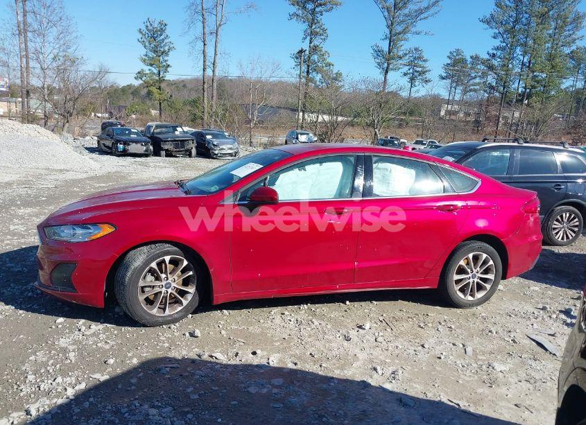 Photo 14 of 2020 Ford Fusion SE (VIN 3FA6P0HD2LR221638)