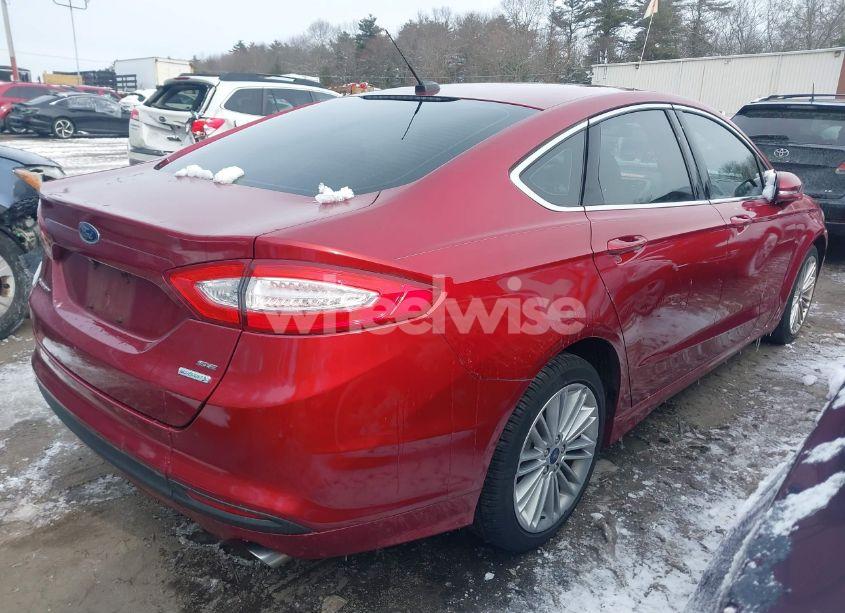 Photo 4 of 2014 Ford Fusion SE (VIN 3FA6P0HD3ER371020)