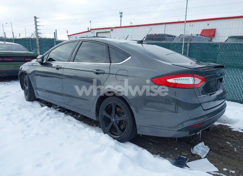 Photo 3 of 2016 Ford Fusion SE (VIN 3FA6P0HD3GR185819)