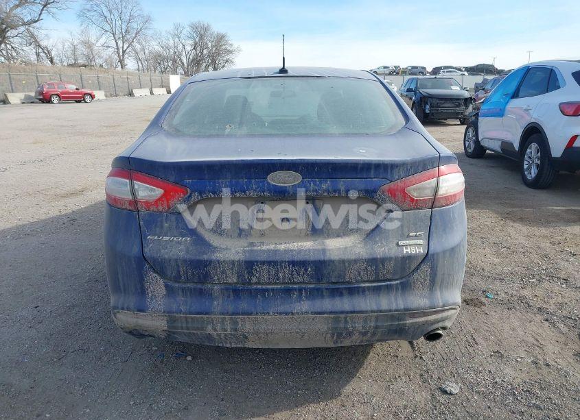 Photo 17 of 2016 Ford Fusion SE (VIN 3FA6P0HD3GR249938)