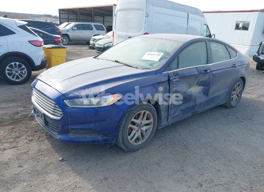 Photo 2 of 2016 Ford Fusion SE (VIN 3FA6P0HD3GR249938)