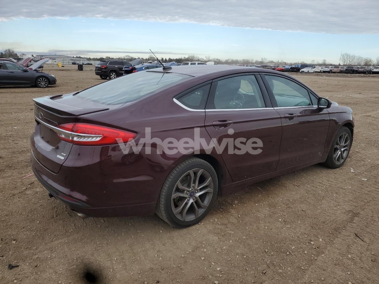 Photo 3 of 2017 FORD FUSION SE (VIN 3FA6P0HD3HR393765)