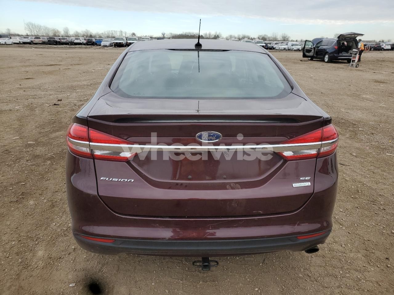 Photo 6 of 2017 FORD FUSION SE (VIN 3FA6P0HD3HR393765)