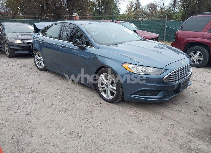 2018 Ford Fusion SE (VIN 3FA6P0HD3JR144484) main photo