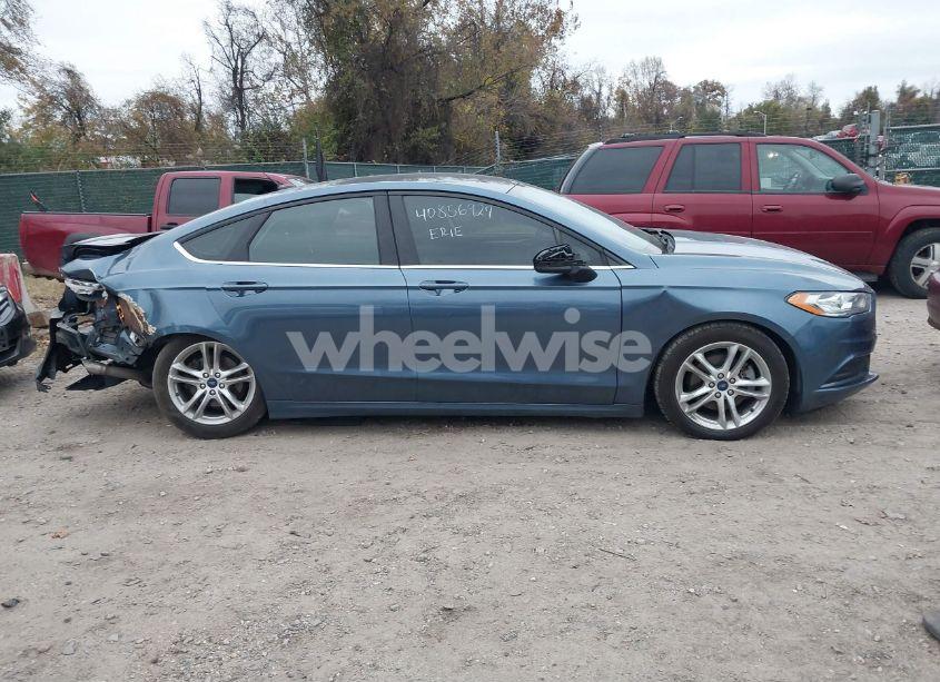 Photo 14 of 2018 Ford Fusion SE (VIN 3FA6P0HD3JR144484)