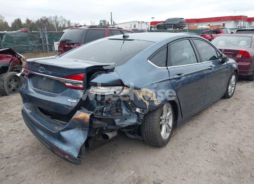 Photo 6 of 2018 Ford Fusion SE (VIN 3FA6P0HD3JR144484)