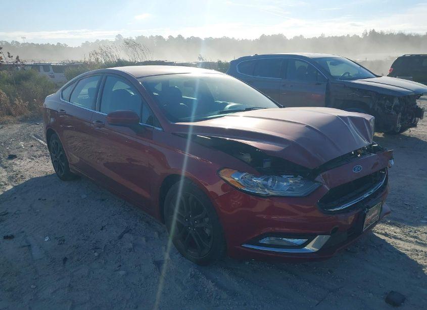 2018 Ford Fusion SE (VIN 3FA6P0HD3JR201377) main photo
