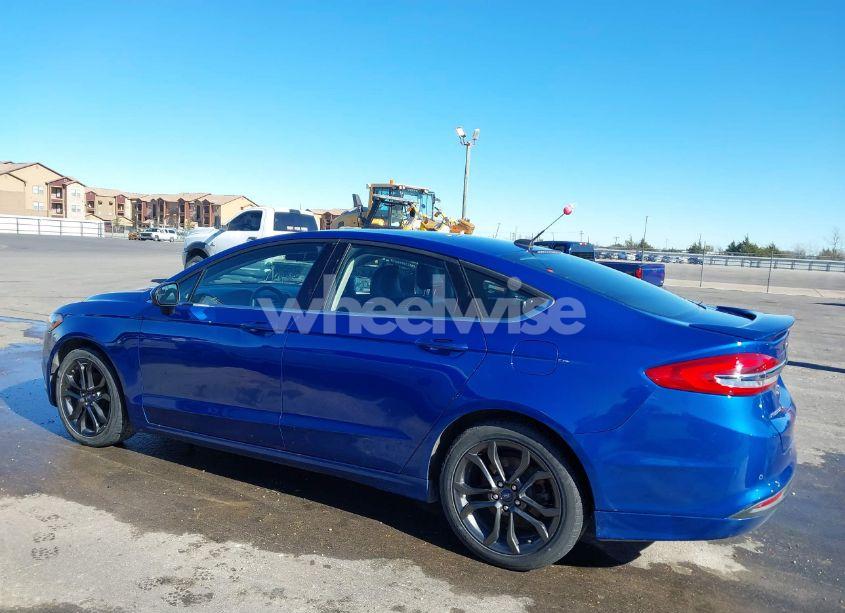 Photo 14 of 2018 Ford Fusion SE (VIN 3FA6P0HD3JR267444)