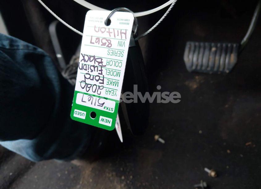 Photo 11 of 2020 Ford Fusion SE (VIN 3FA6P0HD3LR188567)