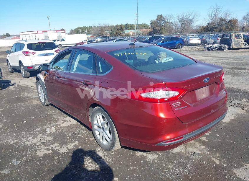 Photo 3 of 2014 Ford Fusion SE (VIN 3FA6P0HD4ER367686)