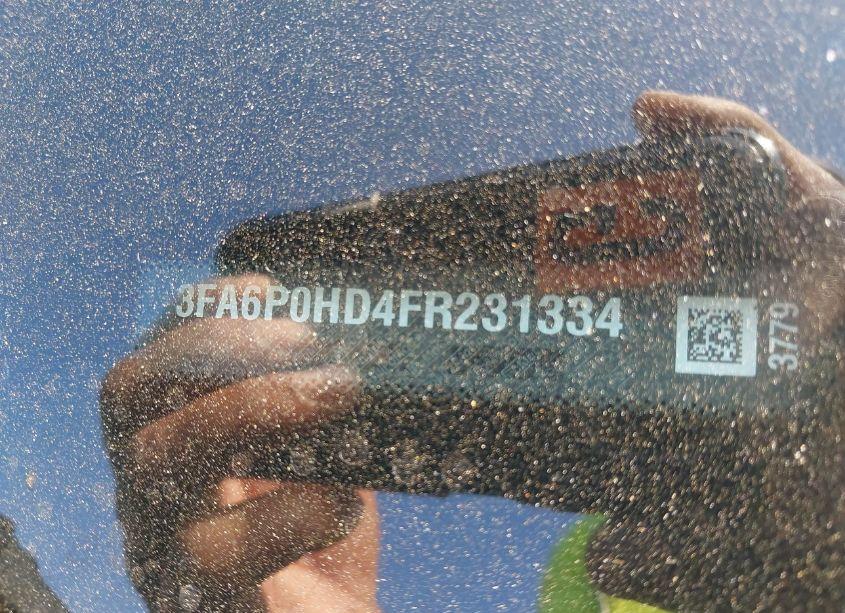 Photo 9 of 2015 Ford Fusion SE (VIN 3FA6P0HD4FR231334)