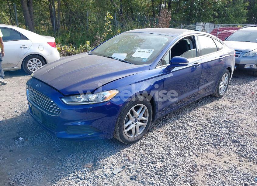 Photo 2 of 2016 Ford Fusion SE (VIN 3FA6P0HD4GR293737)