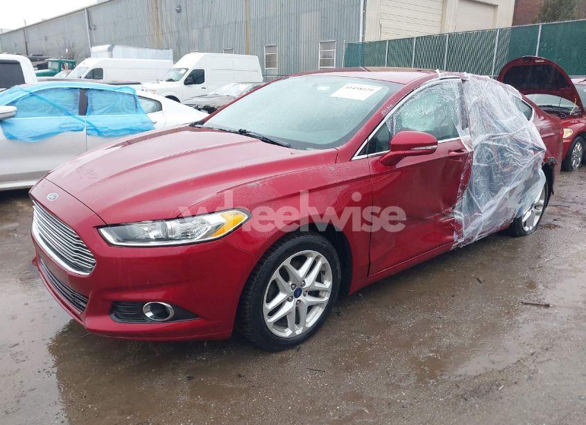 Photo 2 of 2016 Ford Fusion SE (VIN 3FA6P0HD4GR326462)