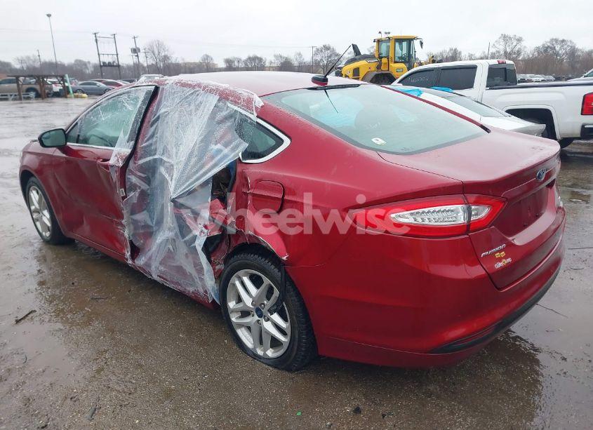 Photo 3 of 2016 Ford Fusion SE (VIN 3FA6P0HD4GR326462)