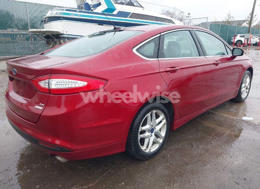 Photo 4 of 2016 Ford Fusion SE (VIN 3FA6P0HD4GR326462)