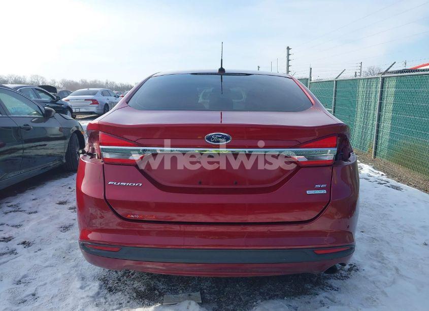 Photo 17 of 2017 Ford Fusion SE (VIN 3FA6P0HD4HR138963)