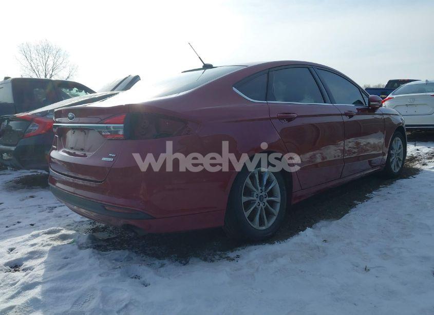 Photo 4 of 2017 Ford Fusion SE (VIN 3FA6P0HD4HR138963)