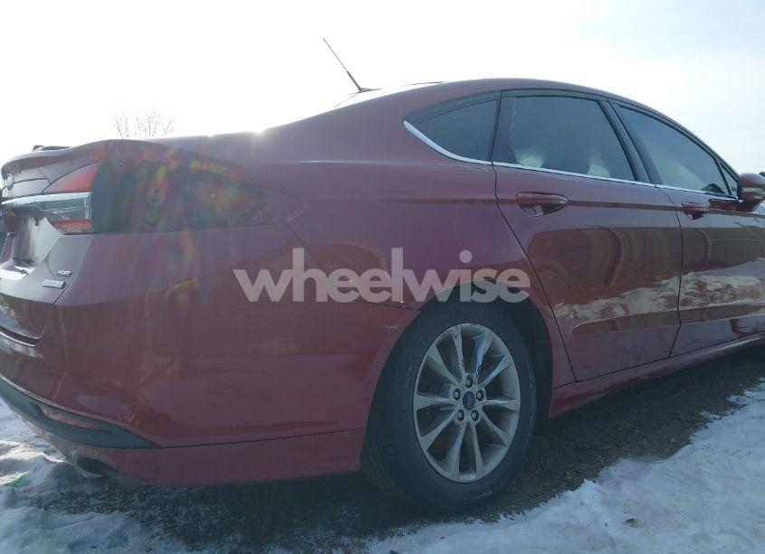 Photo 6 of 2017 Ford Fusion SE (VIN 3FA6P0HD4HR138963)