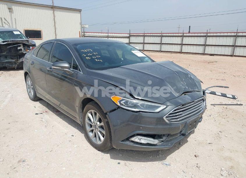 2017 Ford Fusion SE (VIN 3FA6P0HD4HR159859) main photo