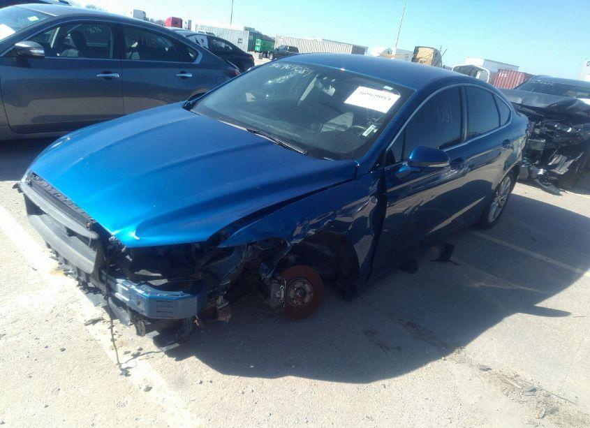 Photo 2 of 2017 Ford Fusion SE (VIN 3FA6P0HD4HR406166)