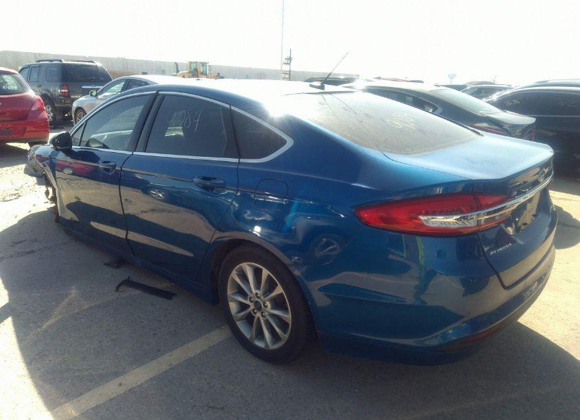 Photo 3 of 2017 Ford Fusion SE (VIN 3FA6P0HD4HR406166)