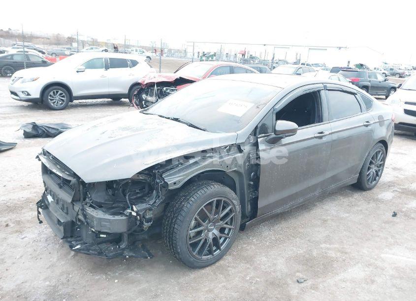 Photo 2 of 2018 Ford Fusion SE (VIN 3FA6P0HD4JR156028)