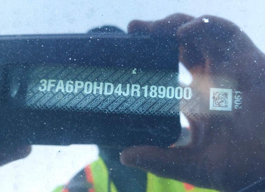 Photo 9 of 2018 Ford Fusion SE (VIN 3FA6P0HD4JR189000)