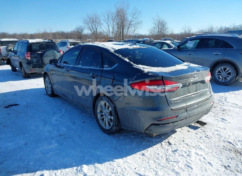 Photo 3 of 2019 Ford Fusion SE (VIN 3FA6P0HD4KR243221)