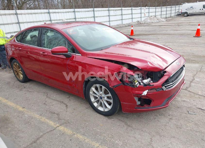 2020 Ford Fusion SE (VIN 3FA6P0HD4LR109679) main photo