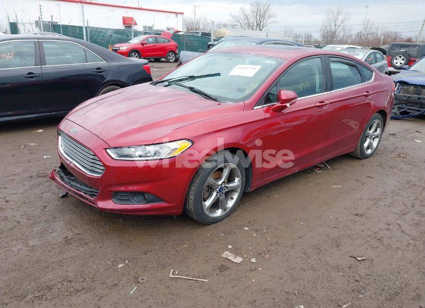 Photo 2 of 2014 Ford Fusion SE (VIN 3FA6P0HD5ER223970)