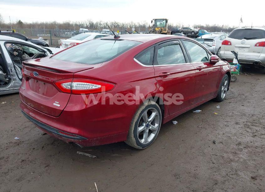 Photo 4 of 2014 Ford Fusion SE (VIN 3FA6P0HD5ER223970)
