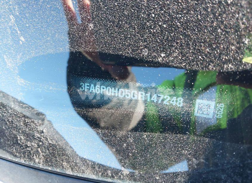 Photo 9 of 2016 Ford Fusion SE (VIN 3FA6P0HD5GR147248)