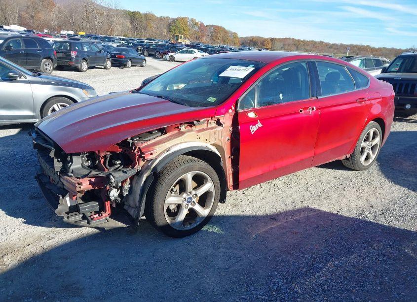 Photo 2 of 2016 Ford Fusion SE (VIN 3FA6P0HD5GR255594)