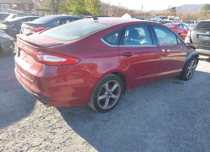 Photo 4 of 2016 Ford Fusion SE (VIN 3FA6P0HD5GR255594)