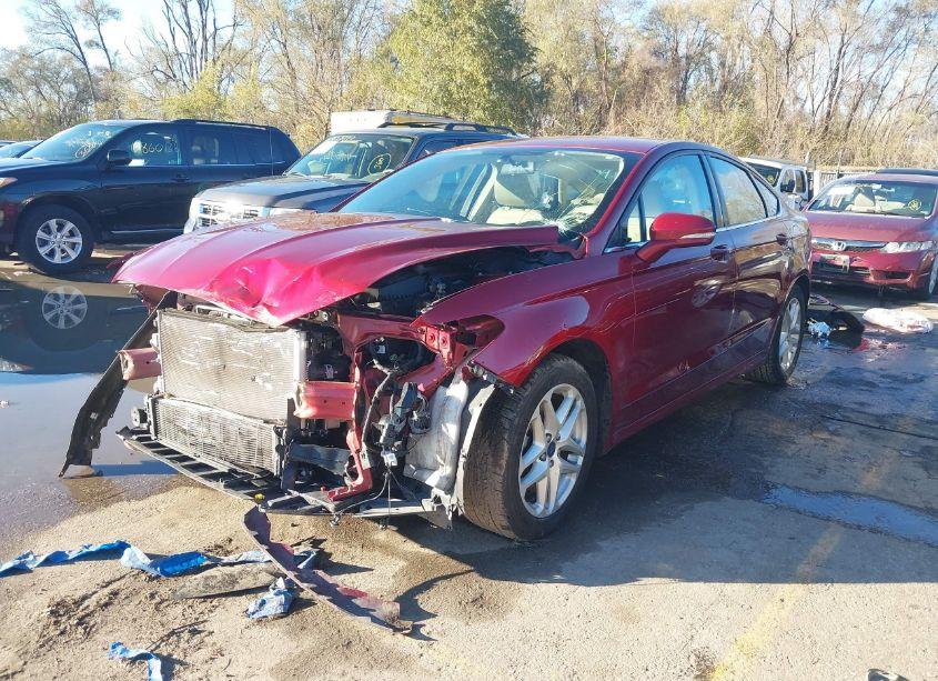 Photo 2 of 2016 Ford Fusion SE (VIN 3FA6P0HD5GR339057)